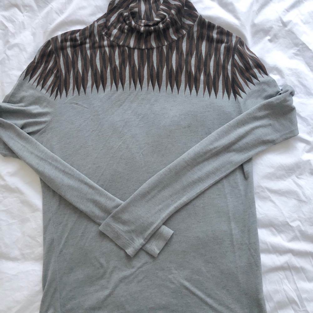 SOLD! Dries Van Noten Modal Wool Turtleneck Sweater Top